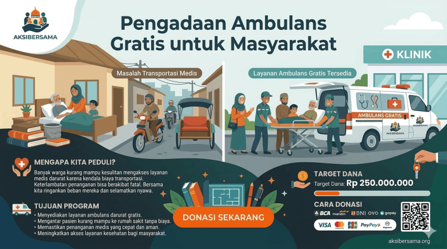 Pengadaan Ambulans Gratis untuk Masyarakat